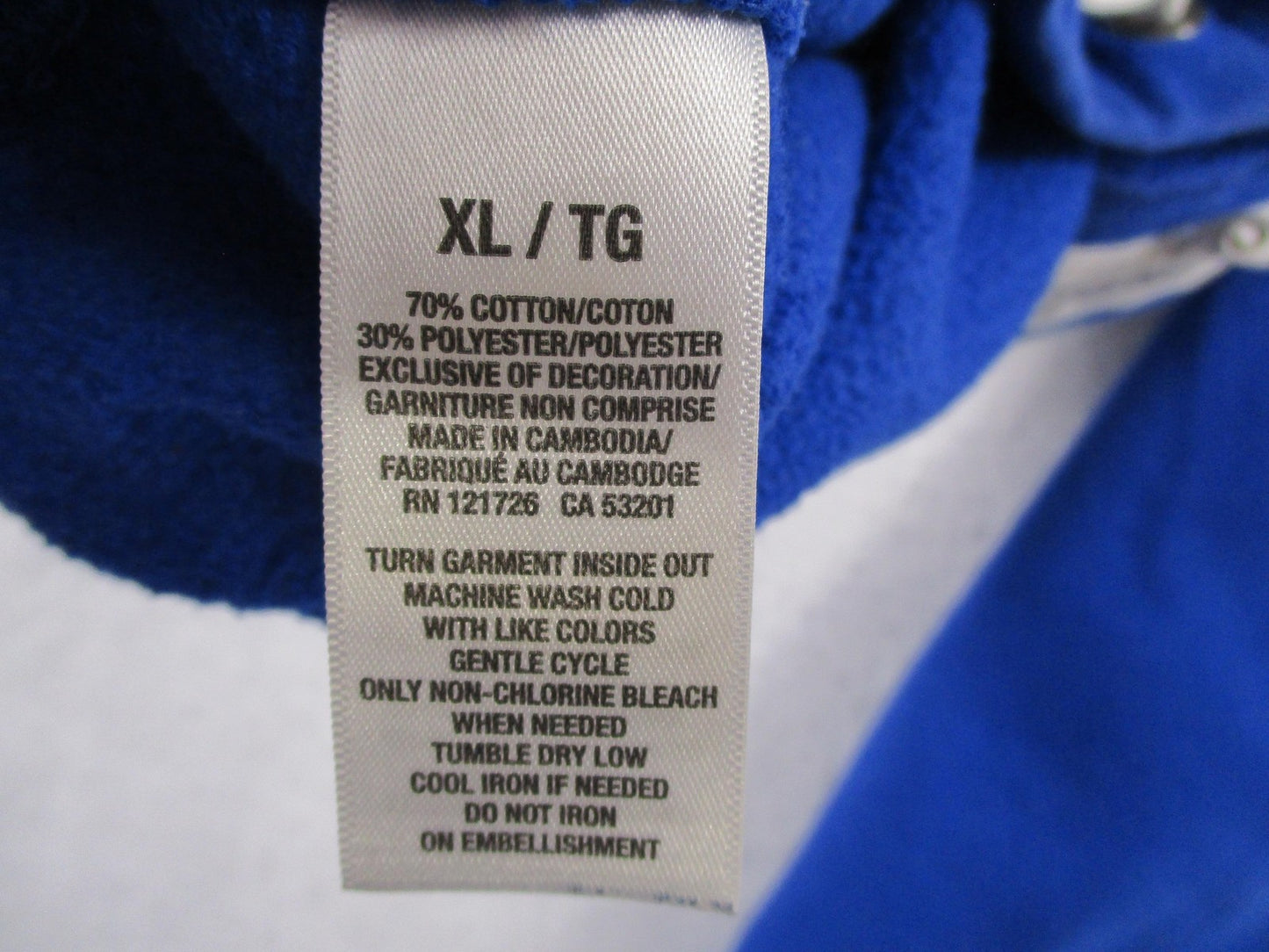 Aeropostale Sweatpants Womens XL Blue Fleece NY AERO 87 Jogger Pants 17235