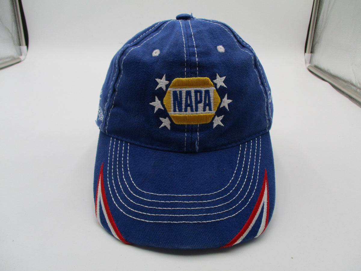 Ron Capps NAPA Racing Hat Cap Strap Back One Size Blue NHRA Drag Racing Mens0