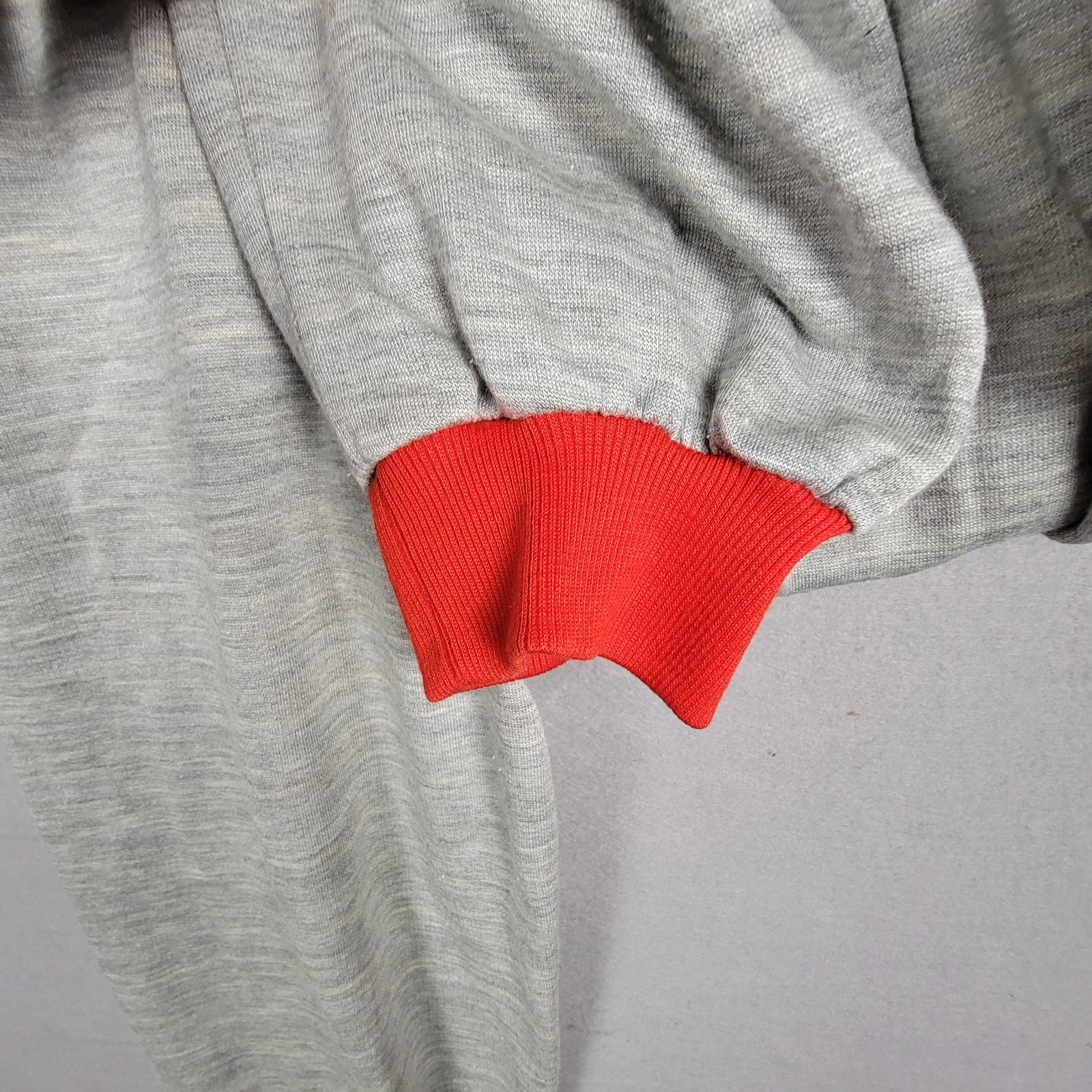 Vintage adidas Argentina Tracksuit Grey Red Logo Sweatshirt & Joggers Sz L