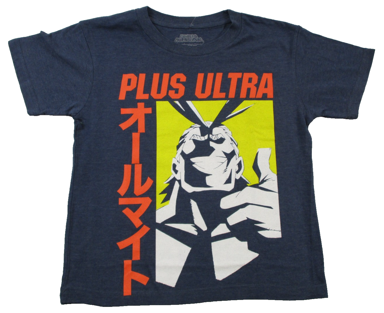 My Hero Academia All Might Shirt Kid L Blue Plus Ultra Anime Graphic Tee 1380820