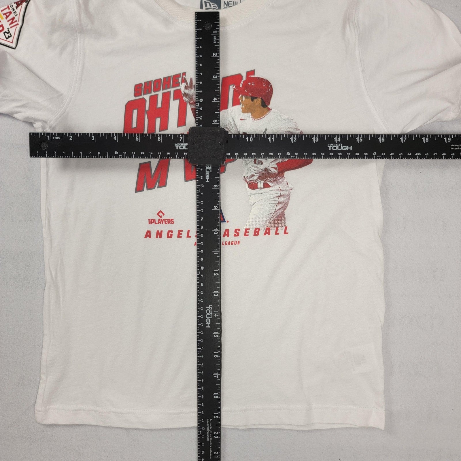 Los Angeles Angels Shirt Youth Lg White MLB Baseball Shohei Ohtani New Era 10123