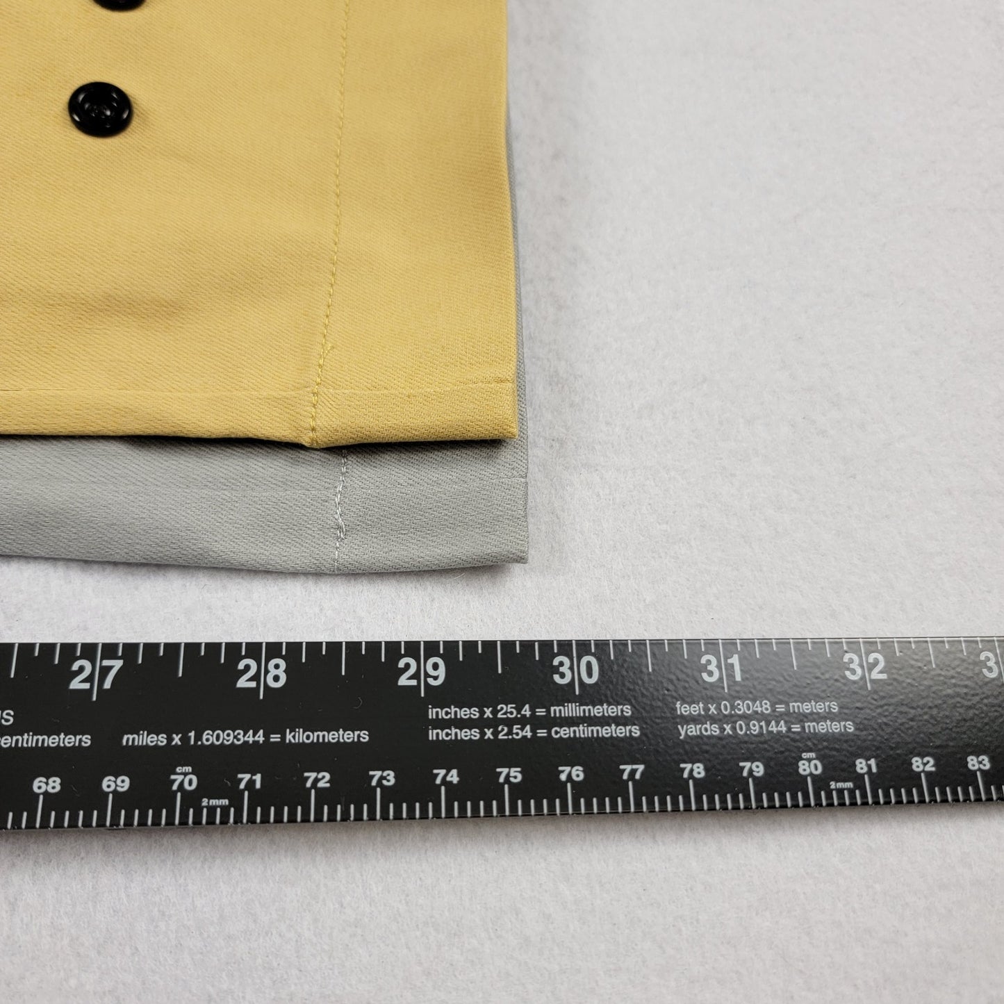 The Hideout Clothing Utility Tech Pants Bundle M Yellow + Grey Mint NWT Rare 8144