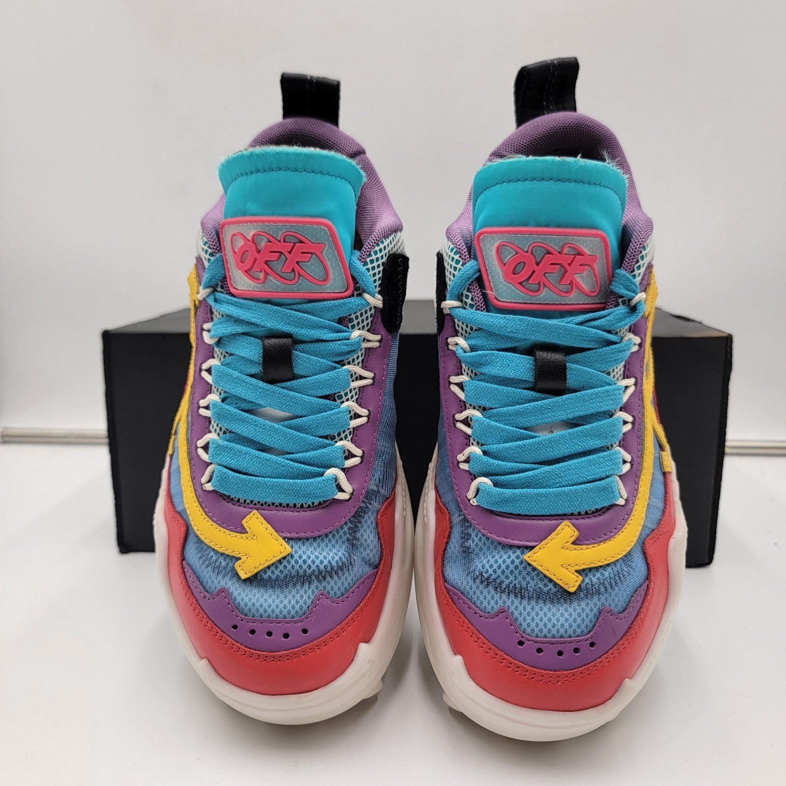 Off White ODSY 1000 RED MULTICOLOR size 37 OWIA180S20FAB001 8418
