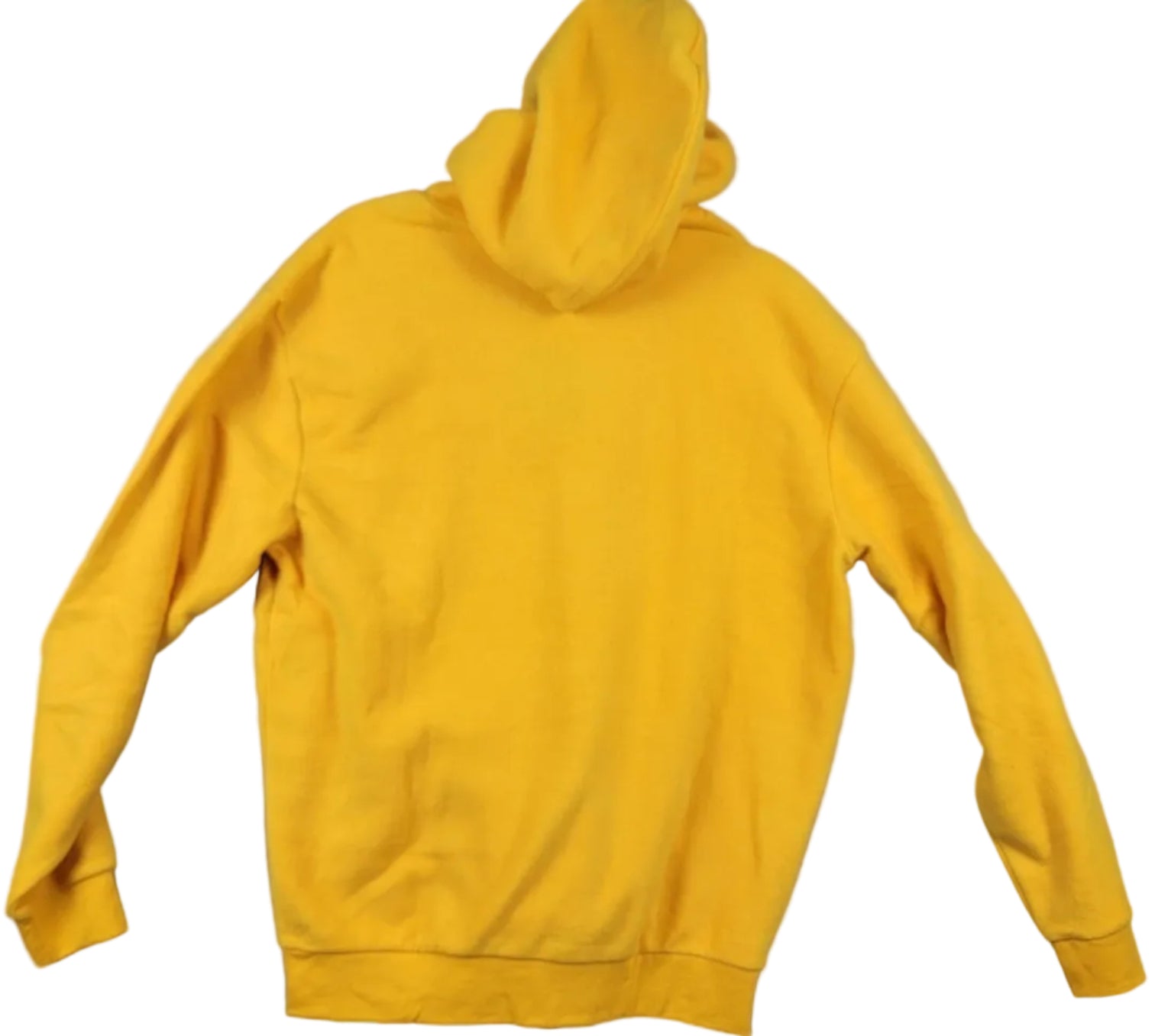 RawGear Oversized Pullover 1/3 Zip Fleece Jacket Yellow Sz M1