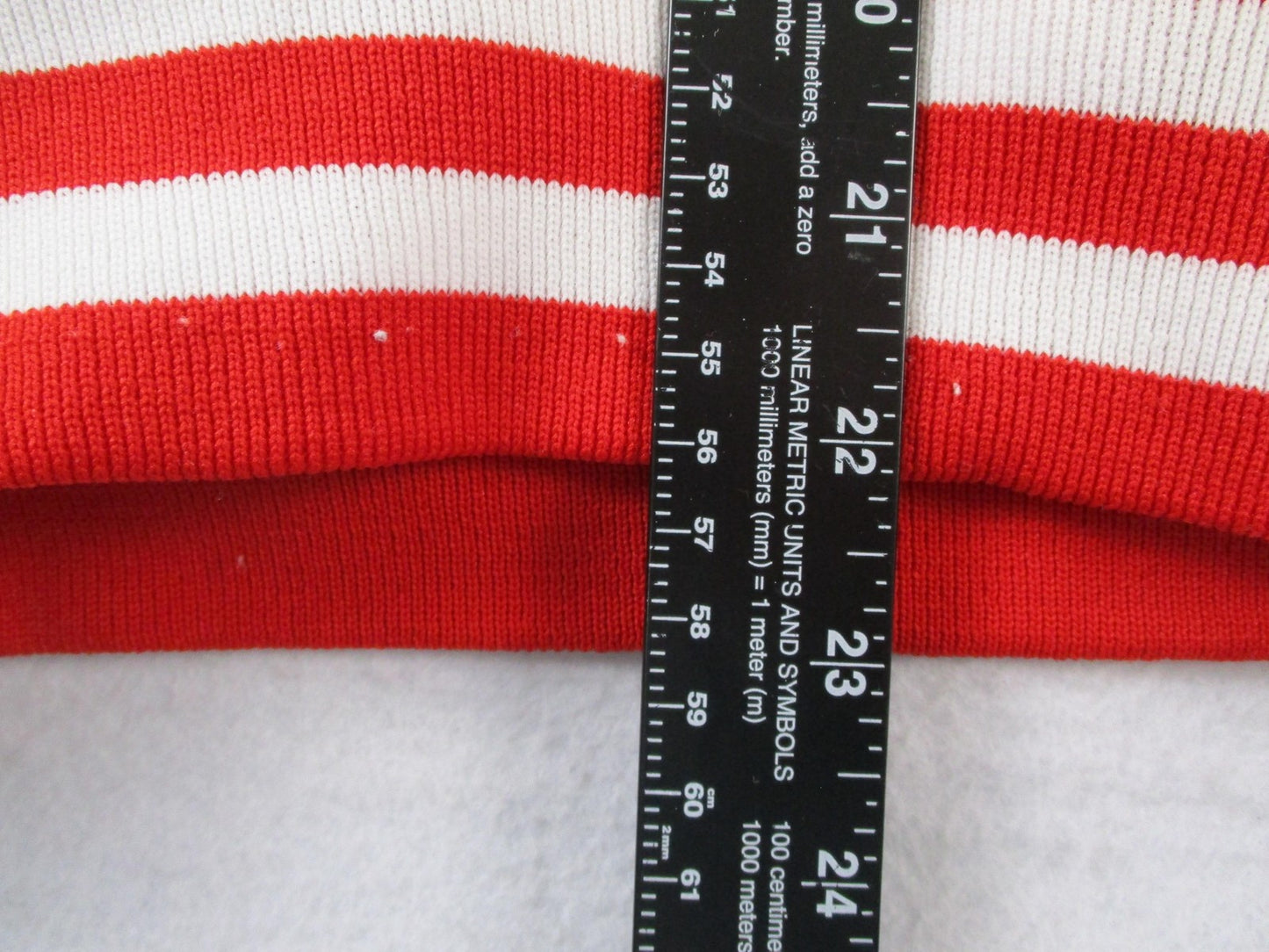 Vintage Holloway Jacket Mens XL White Hooded 1/2 Zip Track NP Varsity 16468