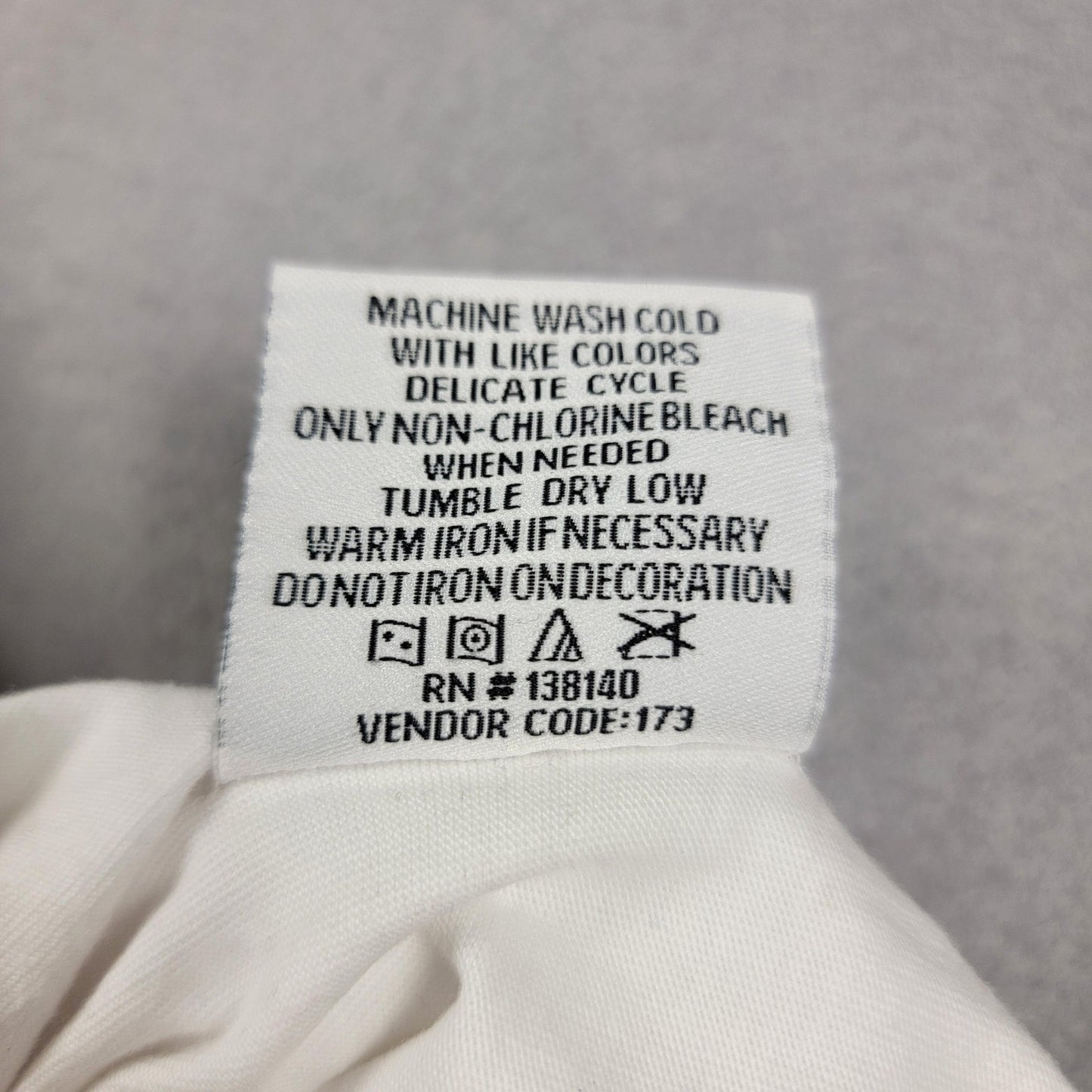 Born Fly Shirt Men's 3XL White The Fly Life Graphic Cotton SS Crewneck