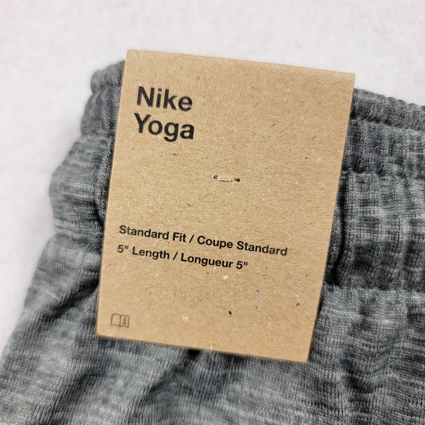 Nike Yoga Men’s 5” Training Shorts Gray Size Small FB7786065 NWT2