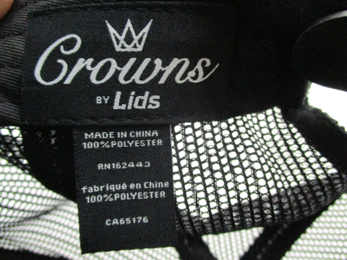 Crowns By Lids Hat Cap Snap Back Mens One Size Black Richboy Brokeboy Trucker10