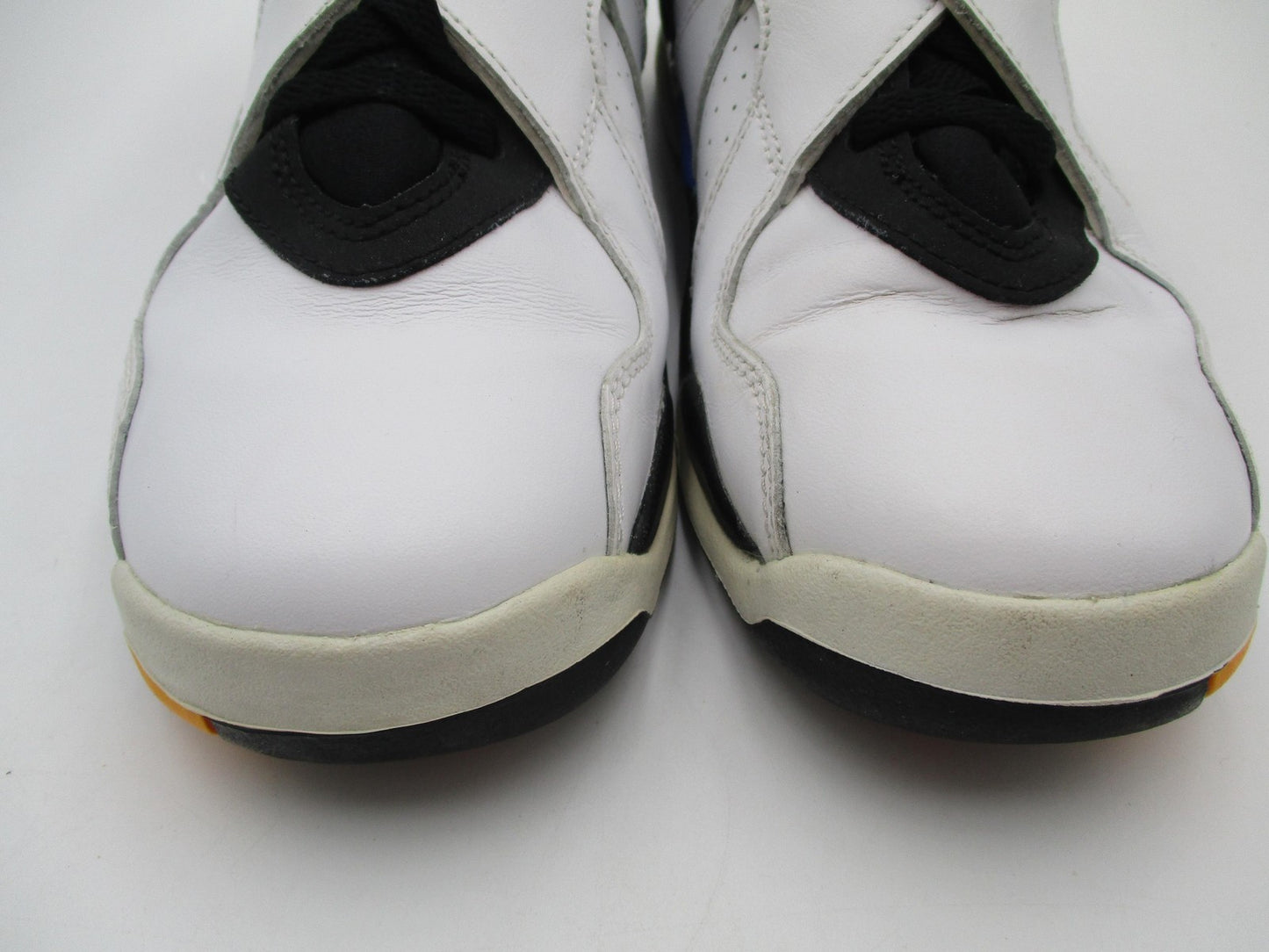 Jordan Air Jordan 8 Retro Threepeat Shoes Youth Size 7Y White Multi Sneakers 1K610