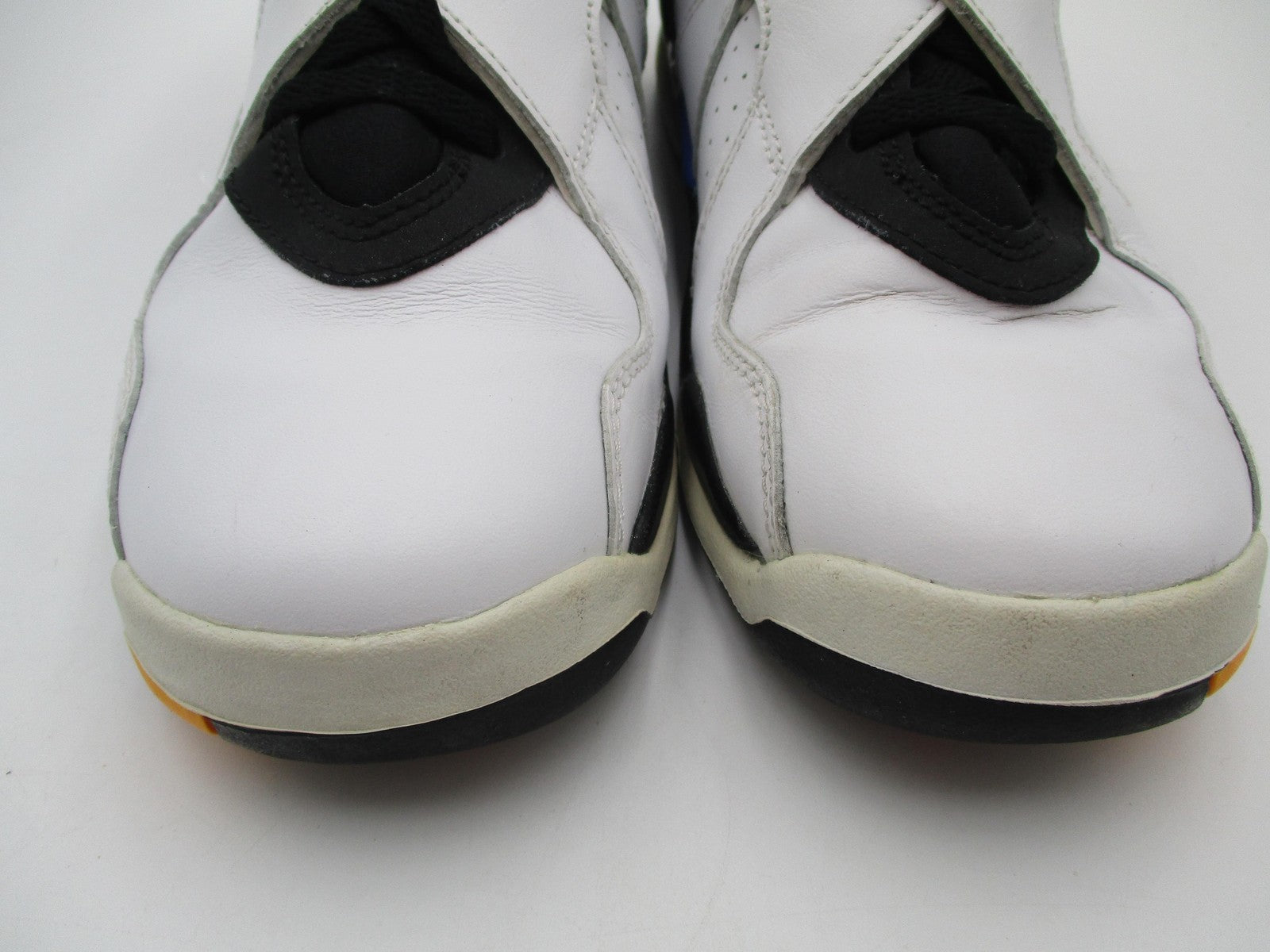 Jordan Air Jordan 8 Retro Threepeat Shoes Youth Size 7Y White Multi Sneakers 1K610