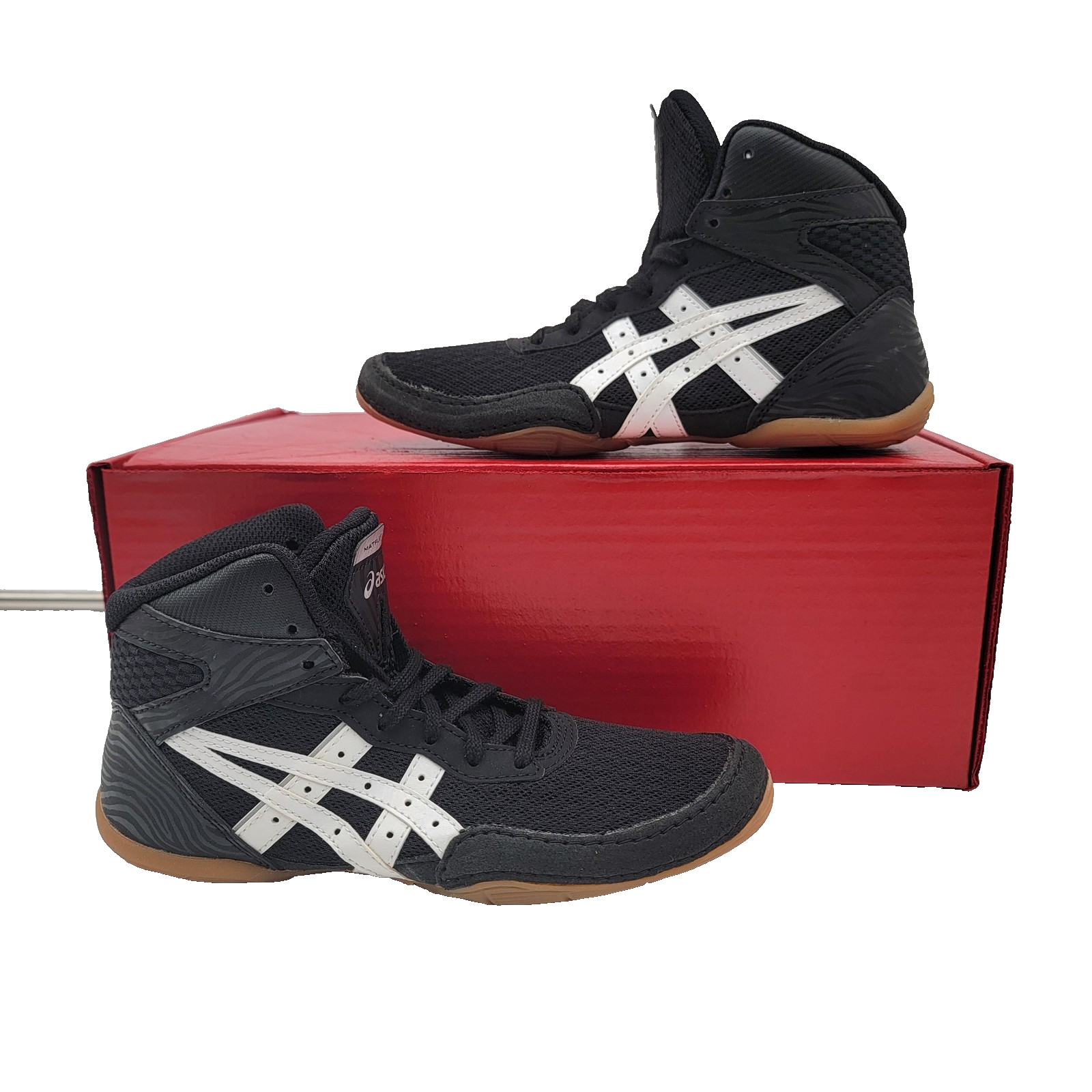 ASICS Matflex Wrestling Shoes Youth US 3 Lightweight Gum Sole Sneakers