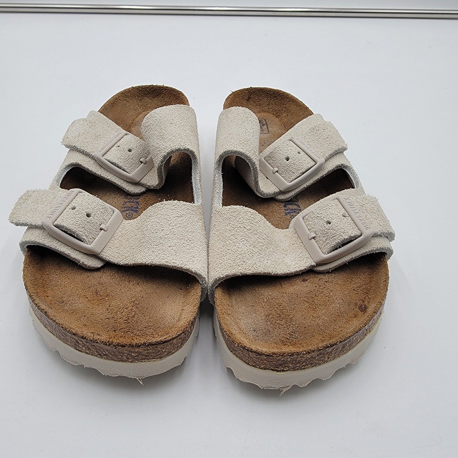 Birkenstock Arizona BS White Wmn Sz 5 1024952 Narrow Fit2