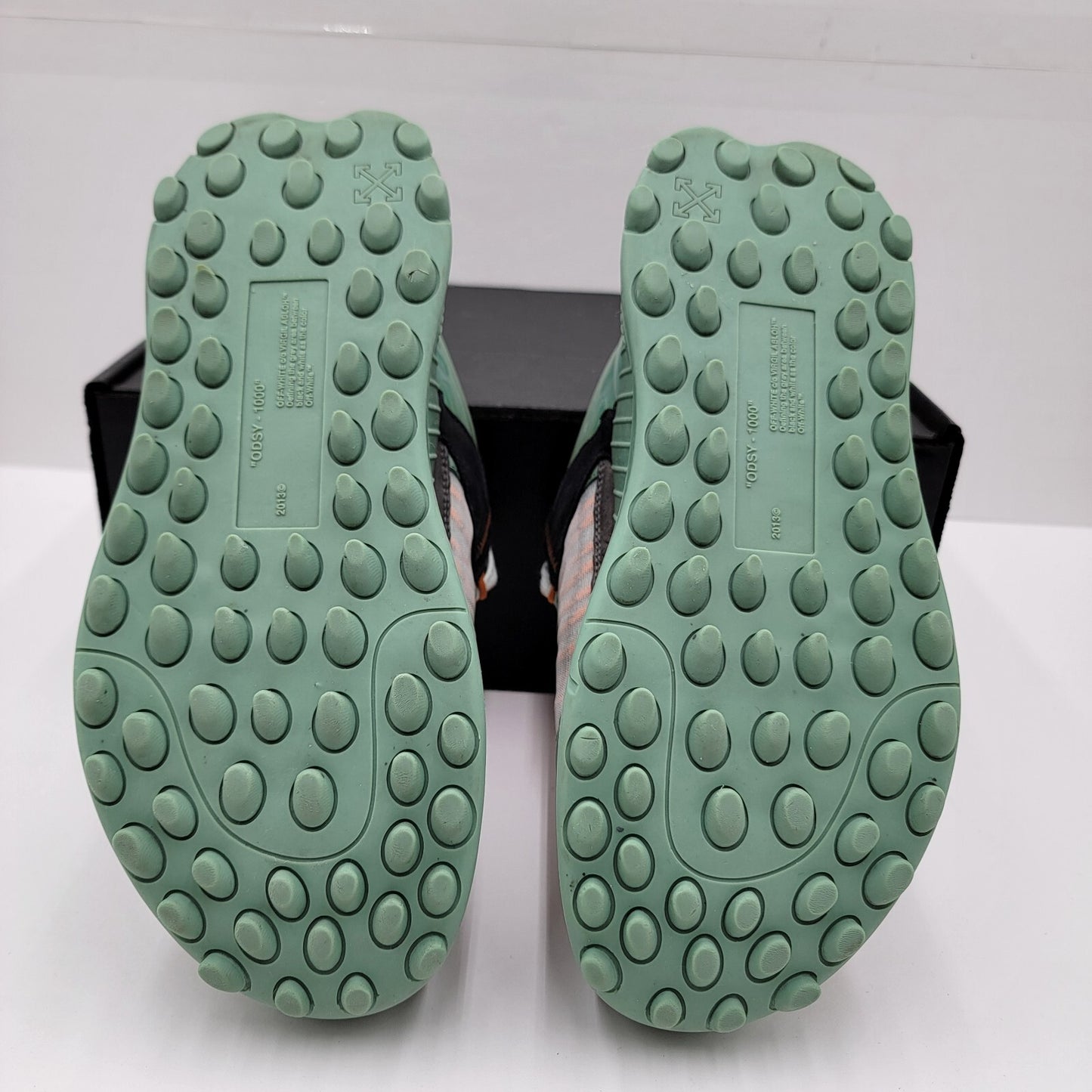Off-White ODSY-1000 Mens Sz 37/5.5 Rare Vintage 2013 Virgil Abloh Mint Black 2838