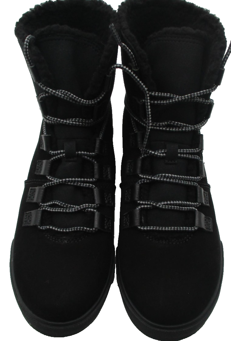 Timberland Dausette Fleece Fold Down Snow Boots Womens Size 7.5 Black Nubuck5