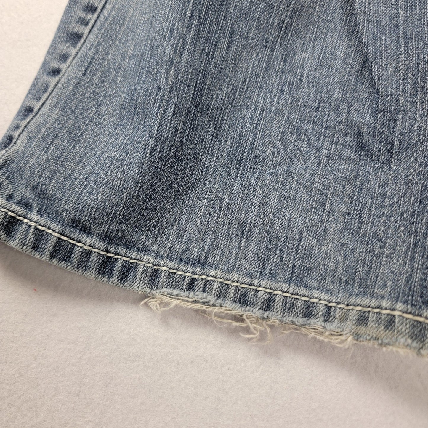 HarleyDavidson Jeans Womens 8 Blue Bootcut Distressed Denim Biker Pants