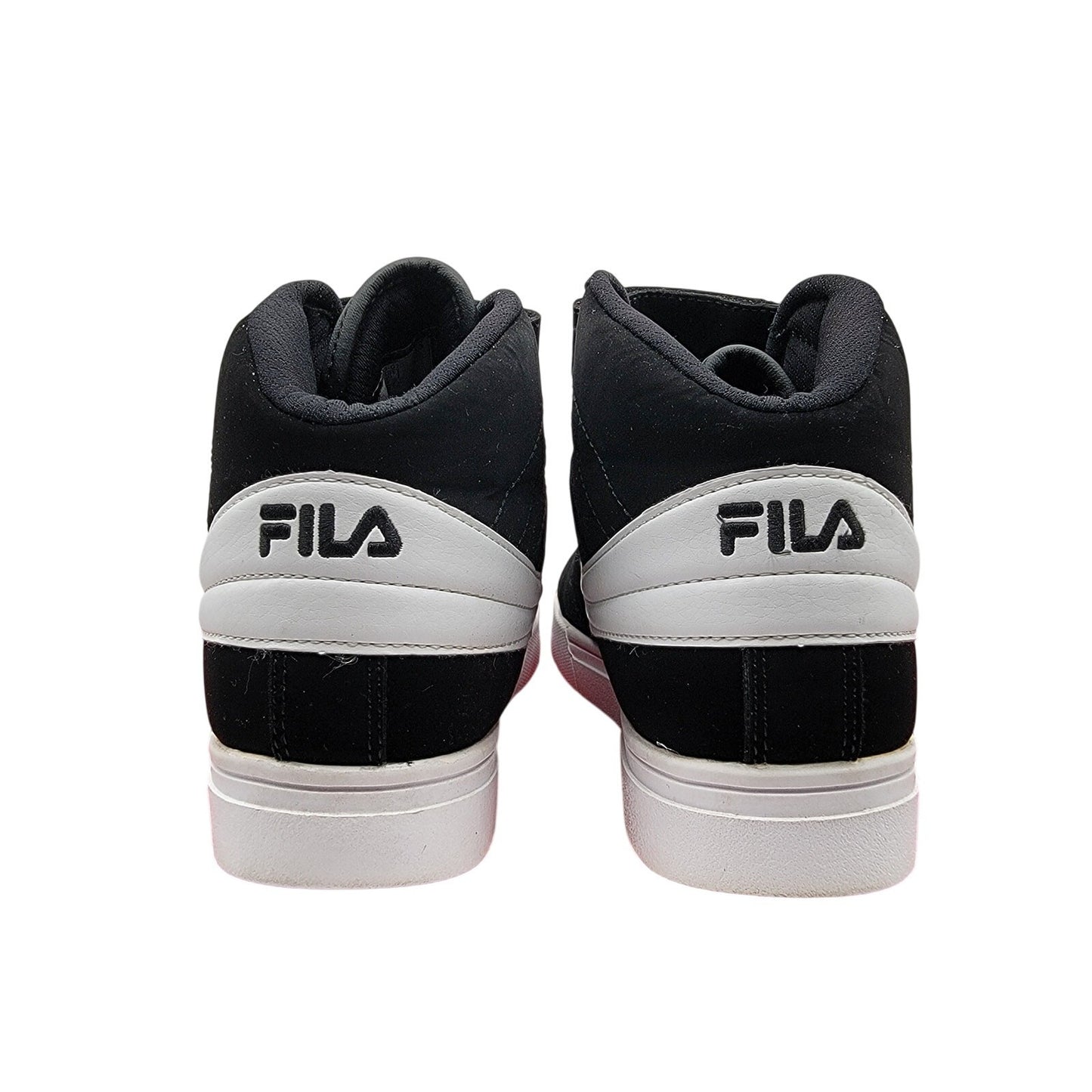 Fila Vulc 13 Mid Top Black/white Women US 8 Sneakers Lace Up 5CM00103013