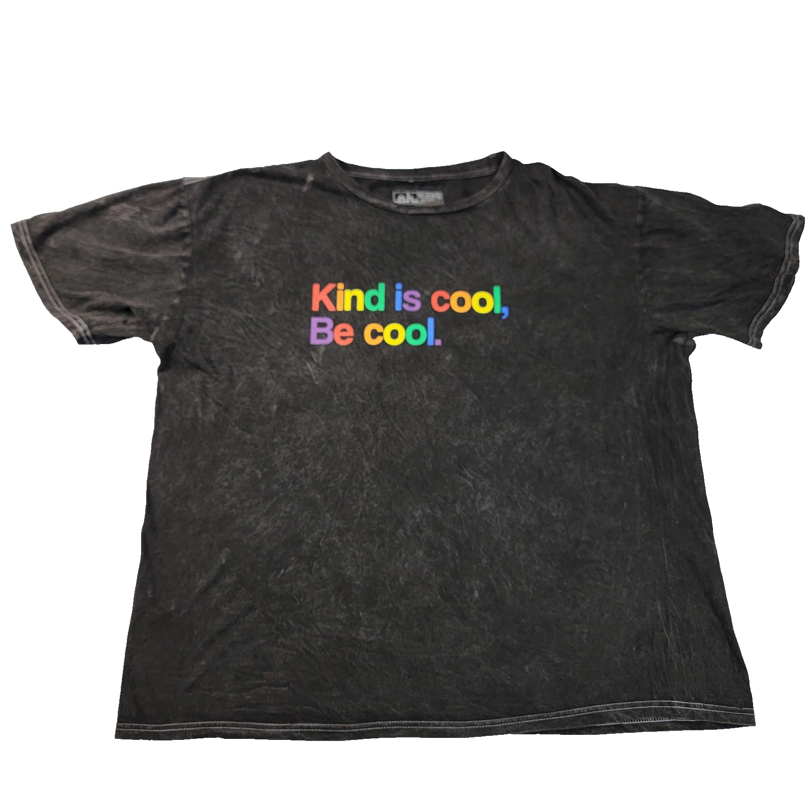 Phluid Project Shirt Mens XL Black Kind Is Cool Be Cool Pride Graphic