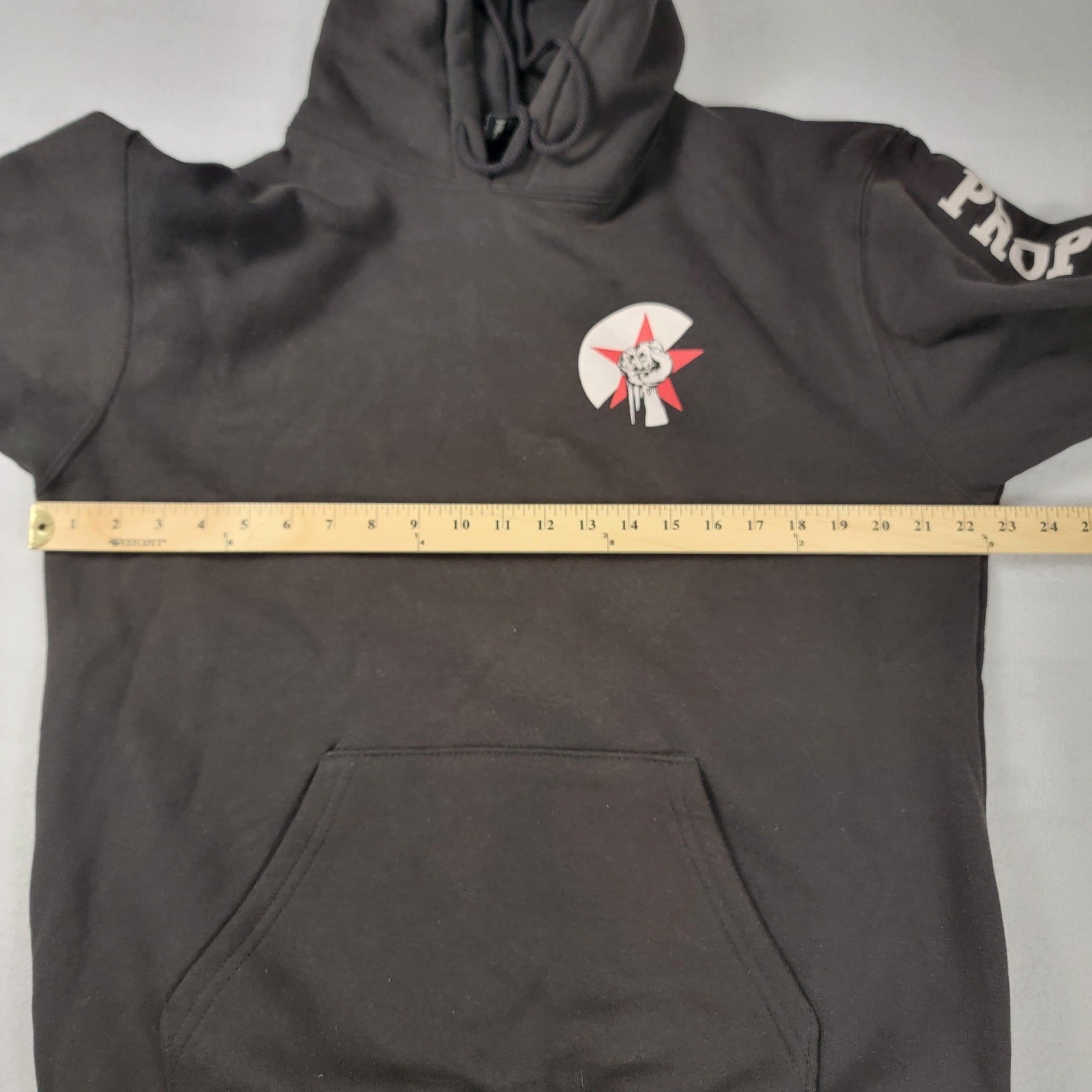 Prophets of Rage 2018 Tour Hoodie Black Mens Sz L