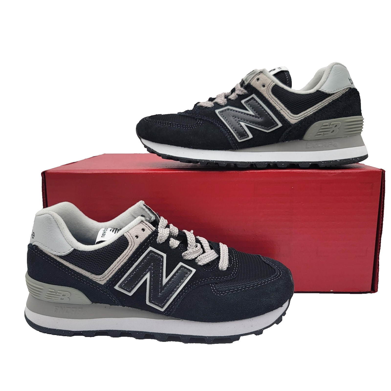 New Balance 574 Shoes Womens Size 5 Classic Suede WL574EVB Lifestyle 2023