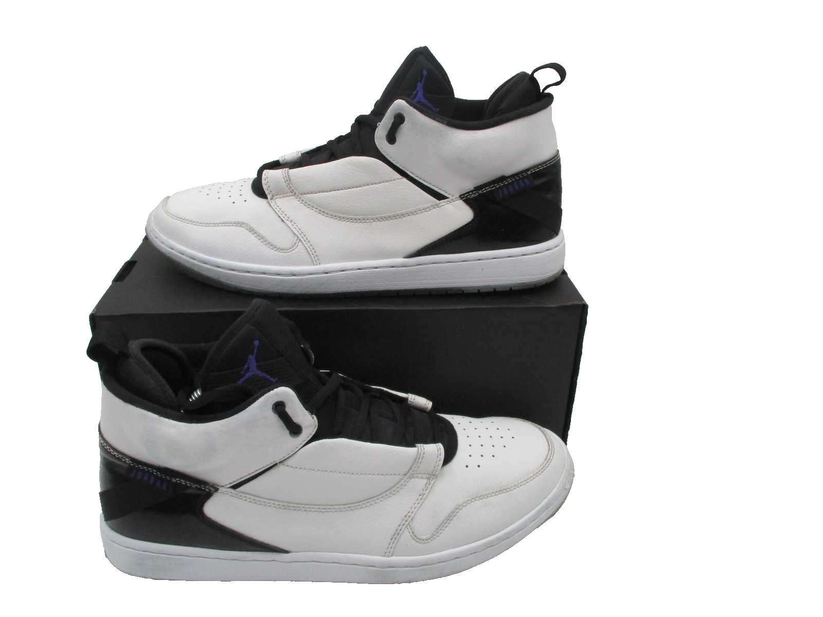 Air Jordan Fadeaway 'White Concord' Sz 11.5 Mid Basketball Shoes AO1329100 1H41