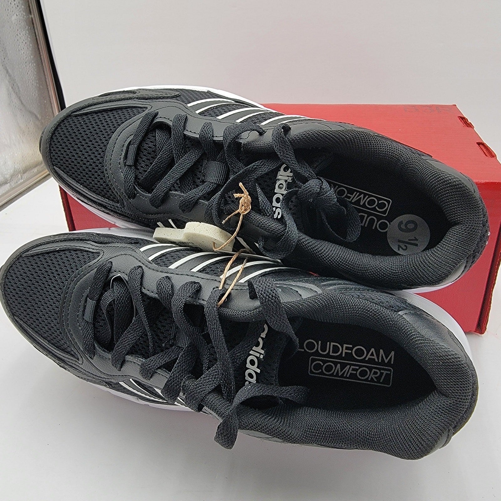Adidas Eclyptix 2000 'Black White' Mens Sz 9.5 NWOB6