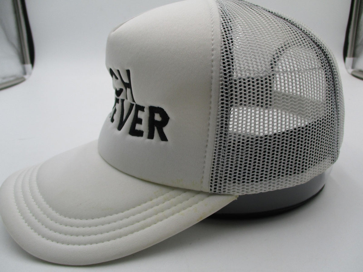 Crowns By Lids Hat Cap Snap Back Mens One Size White Rich Forever Trucker Mesh3
