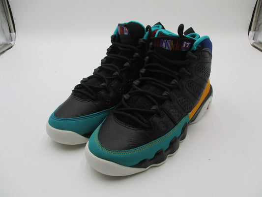Air Jordan 9 Retro Dream It Do It Shoes Youth 5Y Black Multicolor Sneakers0
