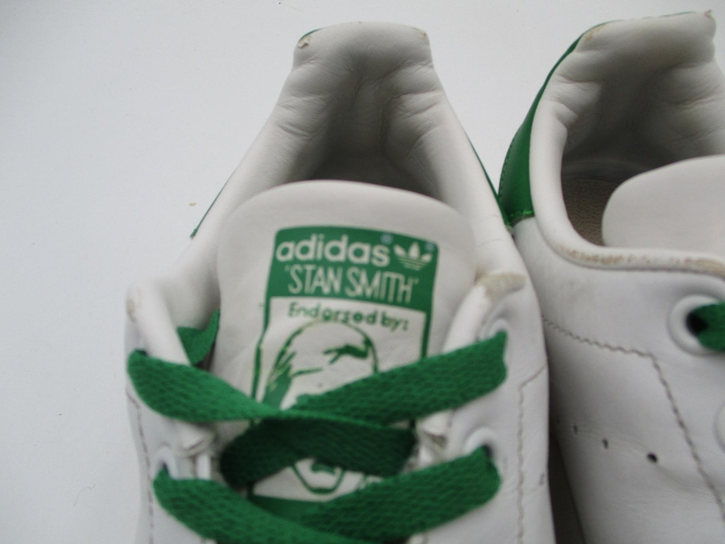 Adidas Stan Smith Shoes Mens Size 10 White Green Leather Tennis Sneakers M203243