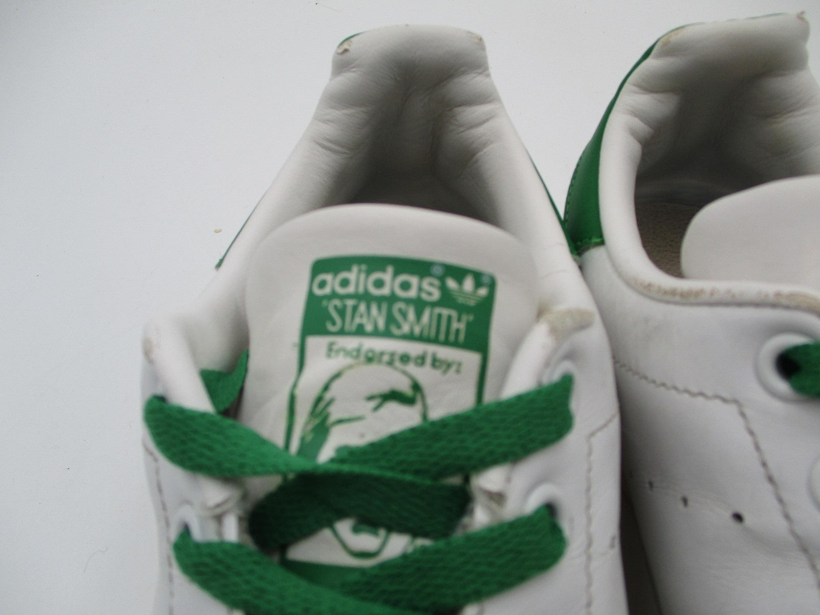 Adidas Stan Smith Shoes Mens Size 10 White Green Leather Tennis Sneakers M203243