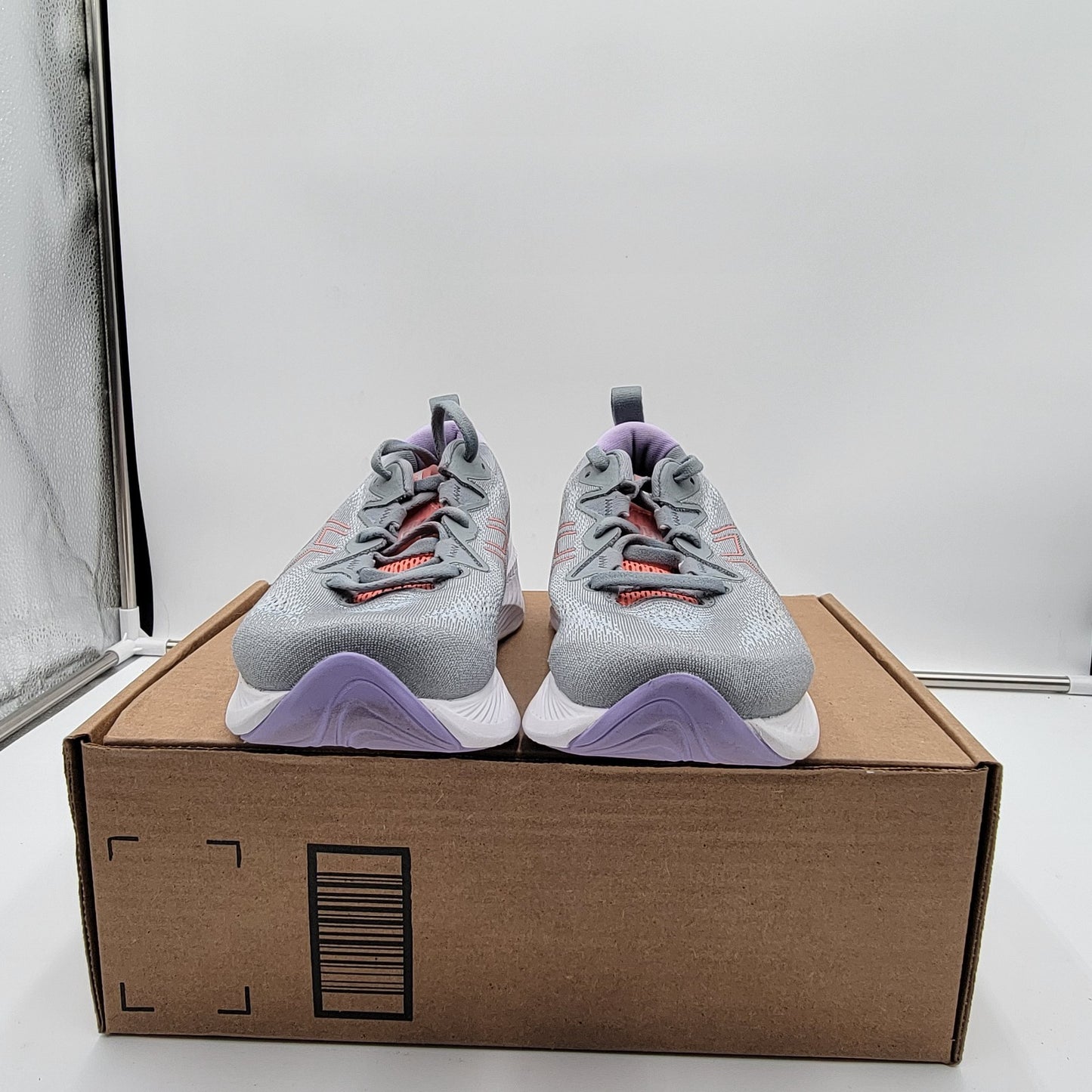 Asics Wmns Gel Cumulus 25 'Sheet Rock Papaya' Sz 7.5 1012B441 020