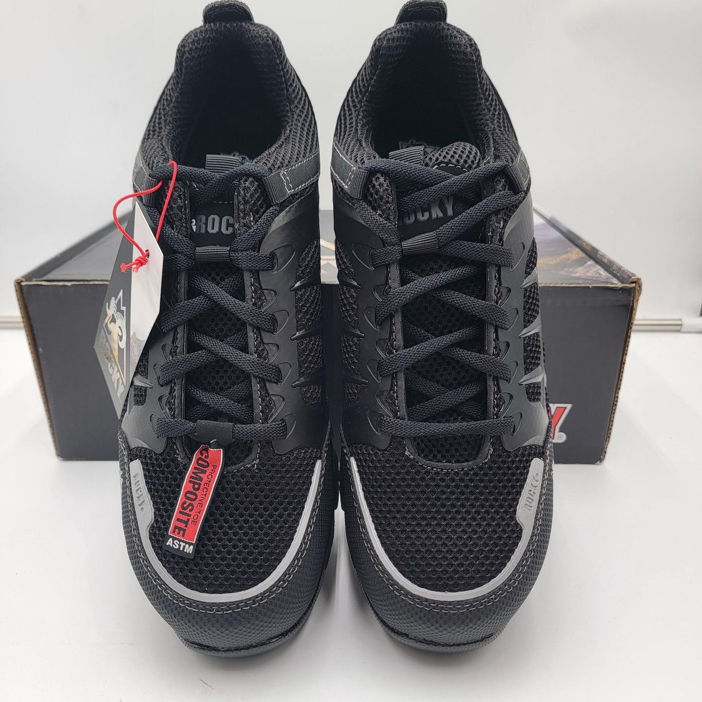 Rocky Trailblade Shoes Mens Size 10.5 Black Composite Toe Work ASTM F2413 EH2