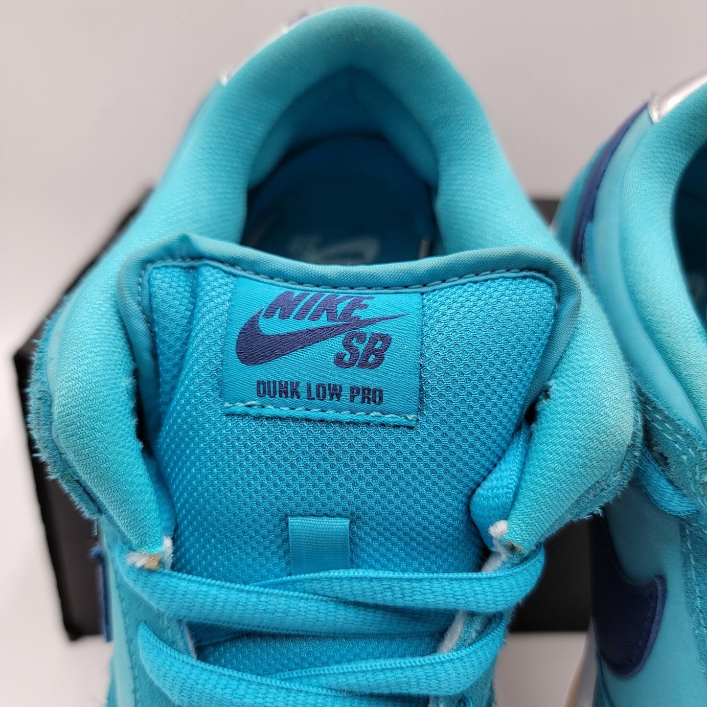 Nike Men's SB Dunk Low 'Blue Fury' Sz 8 Preowned BQ6817-400