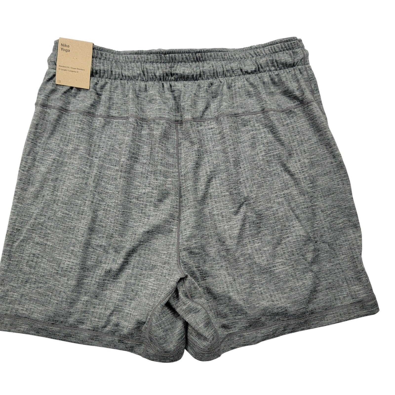 Nike Yoga Men’s 5” Training Shorts Gray Size Small FB7786065 NWT0