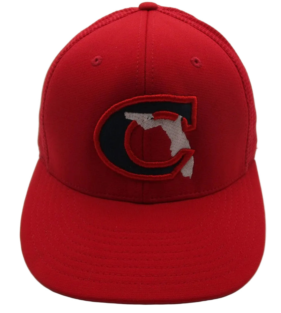 Richardson Hat Cap Fitted Men S/M Red Cincinatti Spring Training Trucker PTS 20M0