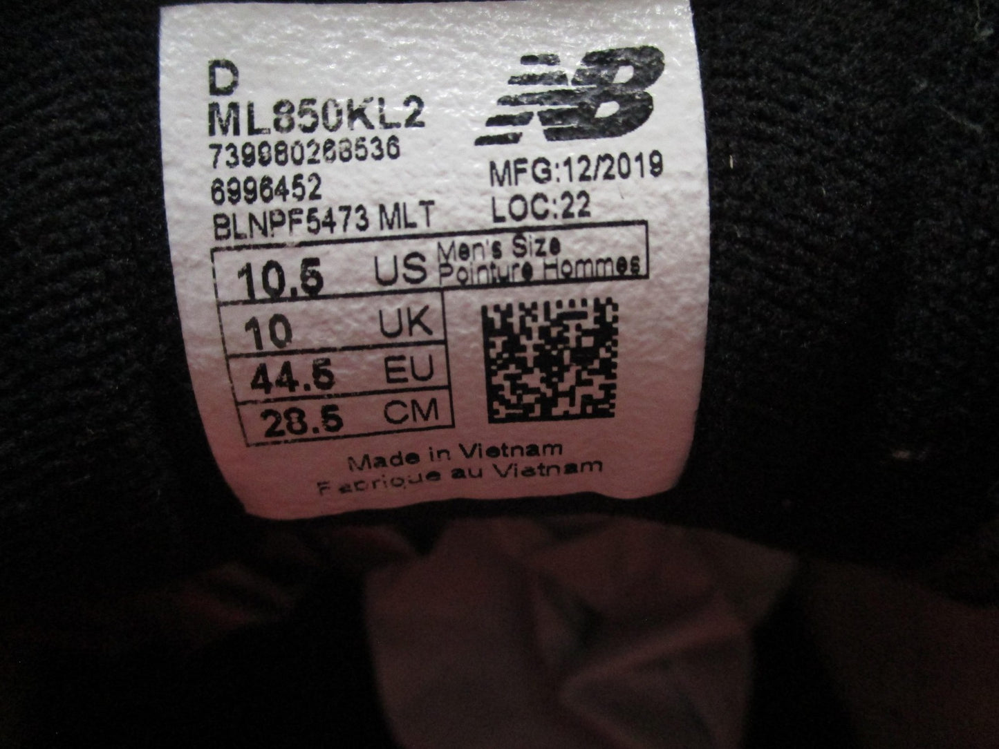 New Balance 850 Shoes Mens Size 10.5 Black Yellow Orange Running Suede ML850KL214