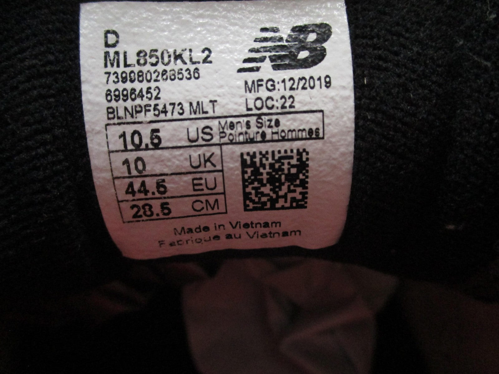 New Balance 850 Shoes Mens Size 10.5 Black Yellow Orange Running Suede ML850KL214