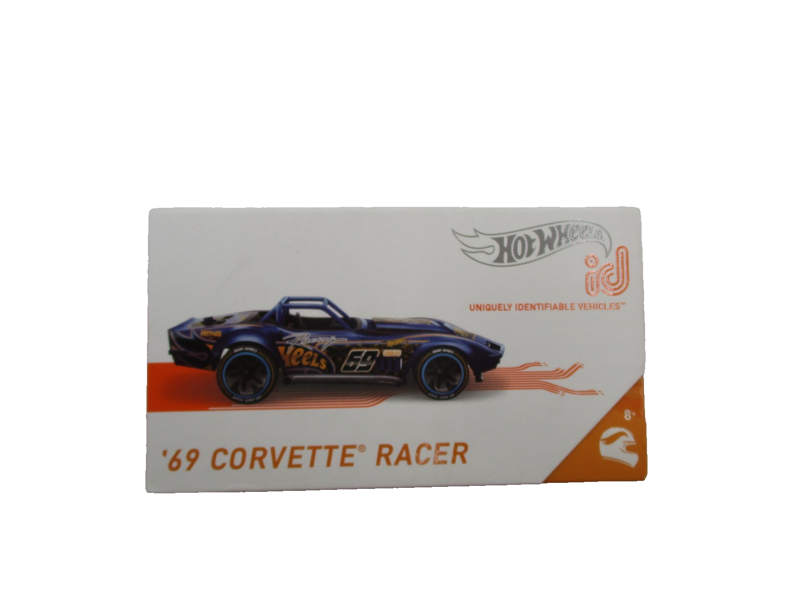 Hot Wheels id '69 Corvette Racer 1:64 DieCast Car Blue FXB19 Mattel Sealed0