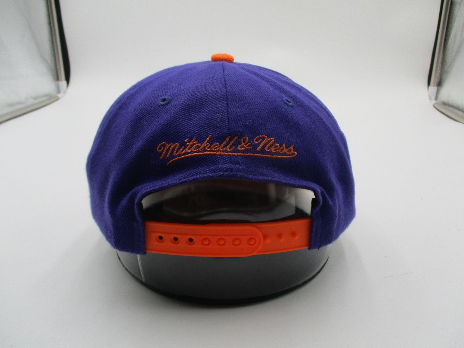 Phoenix Suns Embroidered Snapback Cap OSFM Purple NBA Basketball Mitchell Ness5