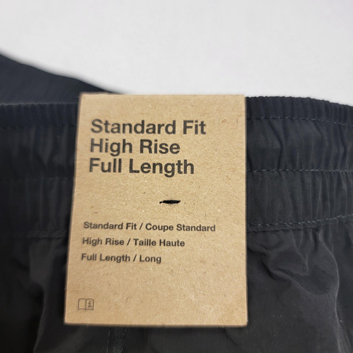 Nike Pants Womens Large Standard Fit High Rise Full Length FV7655010 Nylon 9834
