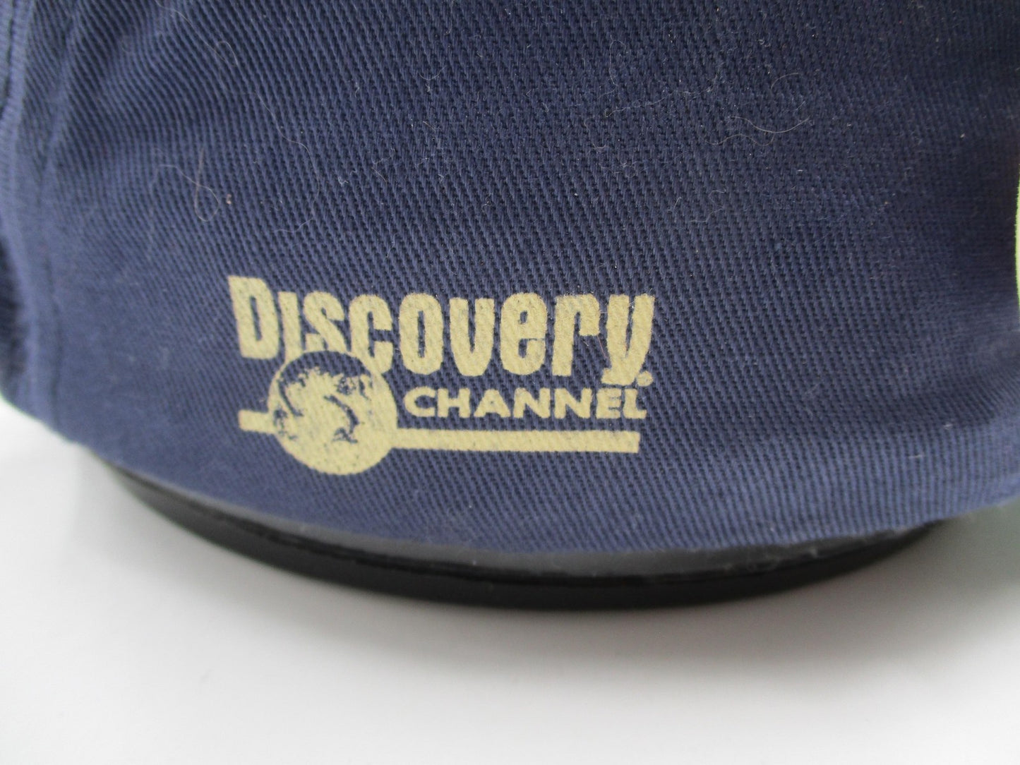 Vintage Discovery Channel Wings Hat Cap Strap Back Mens One Size Blue USA5
