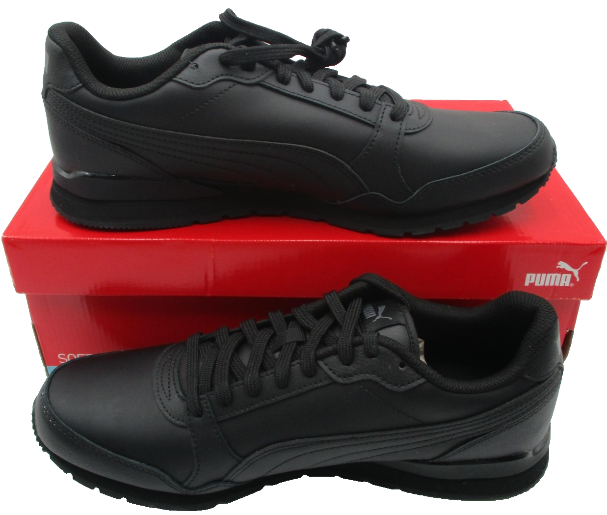 Puma ST Runner V3 L Men's Black SoftFoam+ Sneakers 38485511