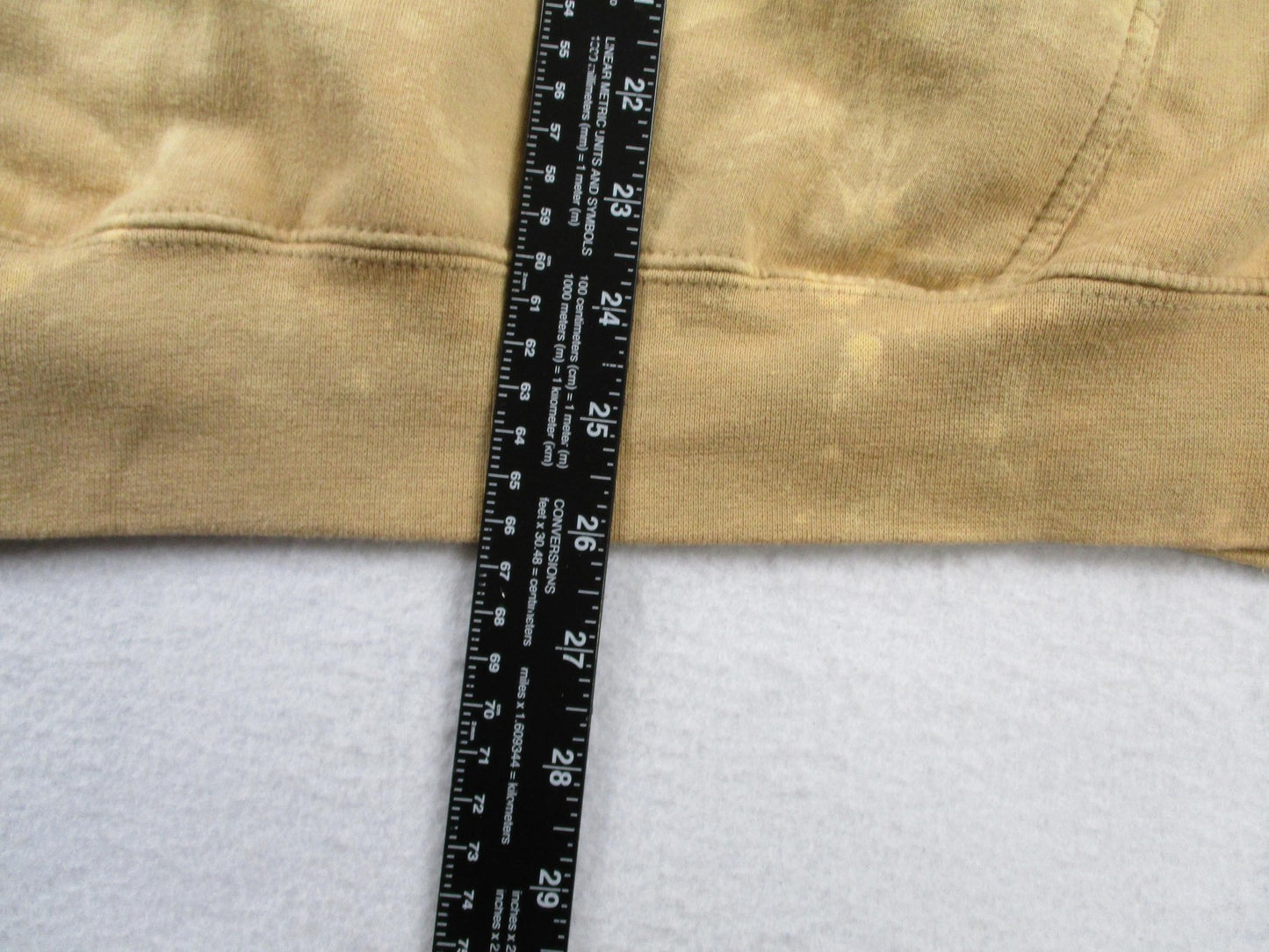 Independent Trading Hoodie Mens Large Beige Fleece Sweatshirt Stick To Your Guns10