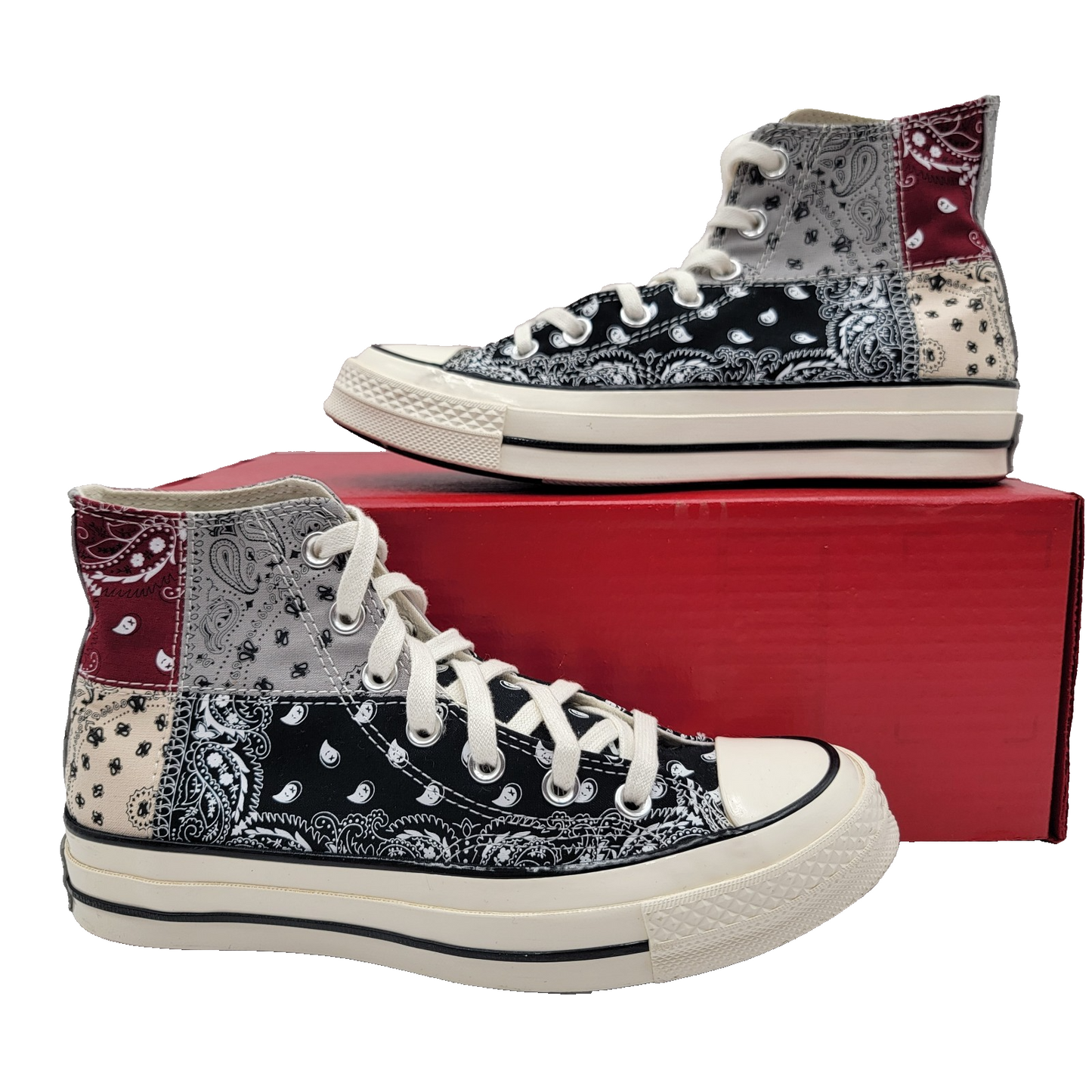 Converse Offspring x Chuck 70 High 'Paisley Patchwork' Mens Sz 5 169880C