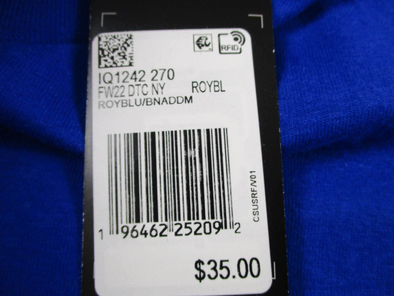 Adidas Shirt Mens Lg Royal Blue NYC Next Wave Basketball Subway Graphic Tee 13685