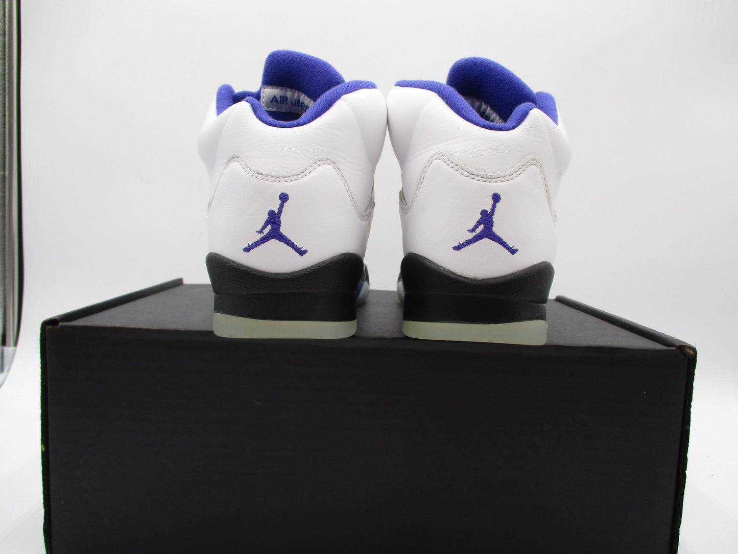 Nike Air Jordan 5 Retro GS Racer Blue White Black Size 5.5Y 440888141 1B13