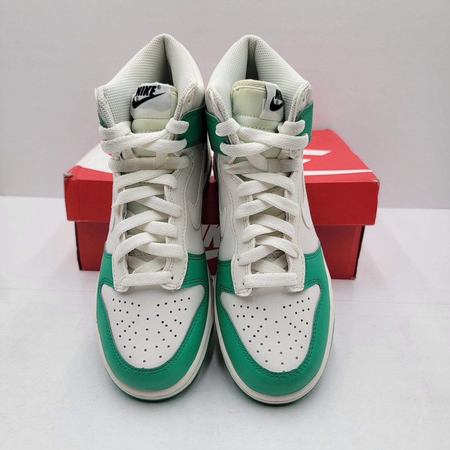 Nike Dunk High GS Phantom Stadium Green - Size 5Y (6.5W)3