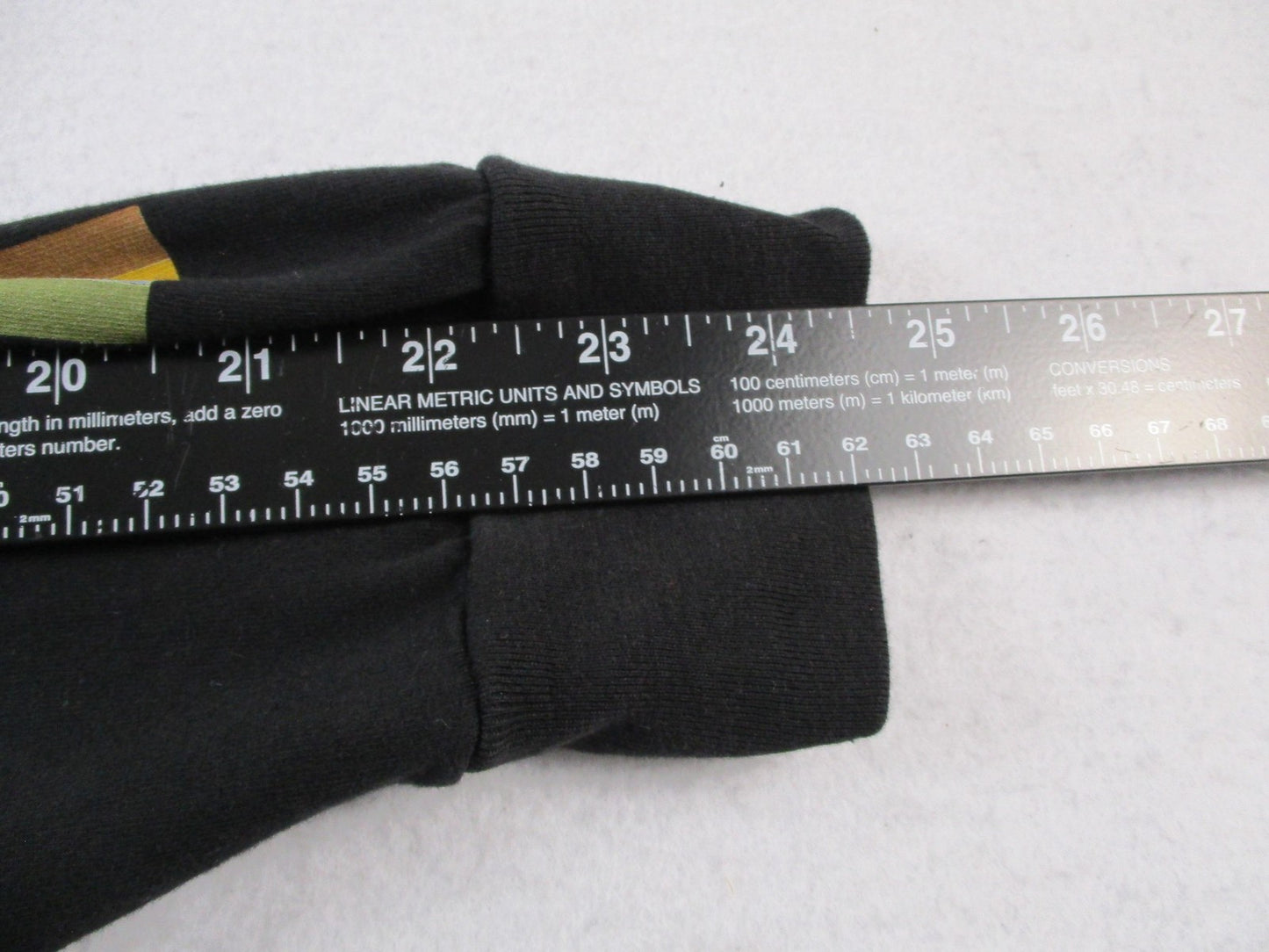 Stance Shirt Mens Large Black Long Sleeve Retro Stripe Logo Graphic Crewneck Tee10