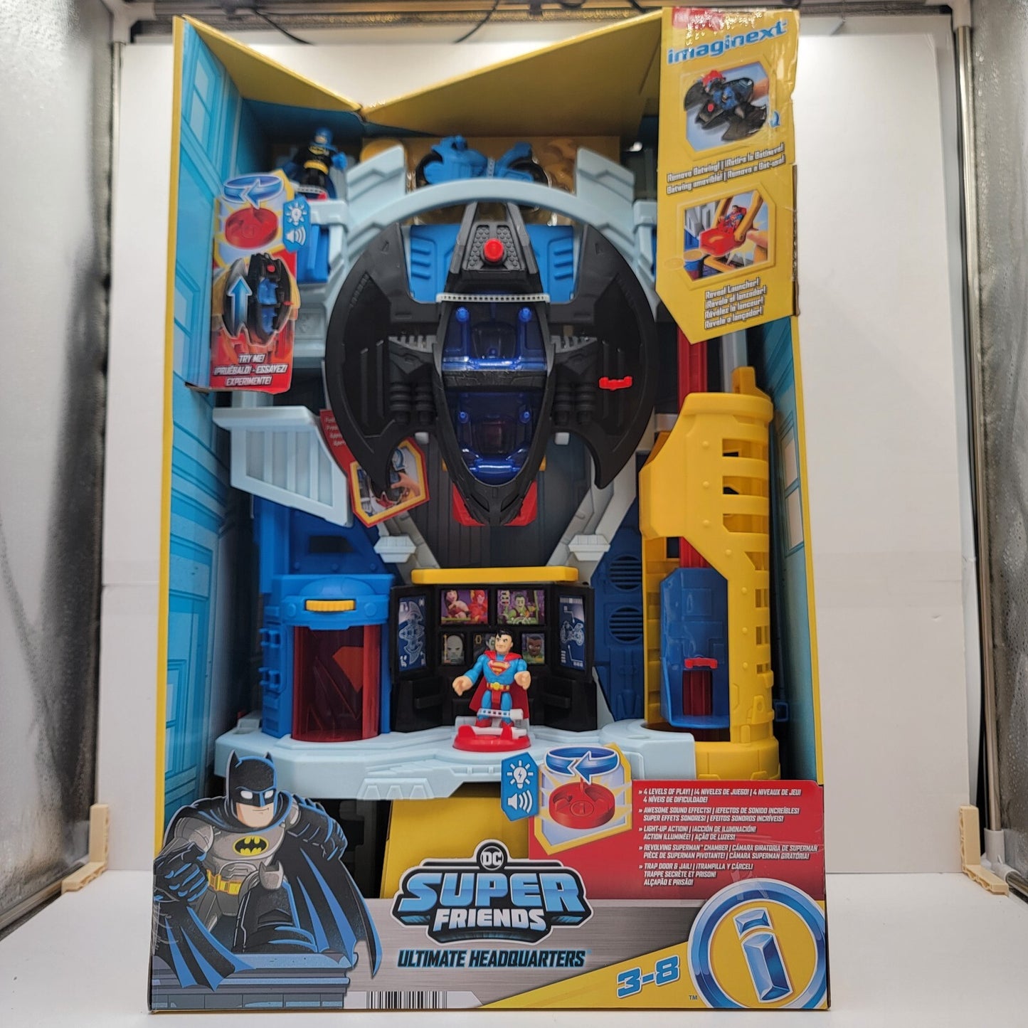 FisherPrice Imaginext DC Super Friends Ultimate Headquarters Playset HNW08 NEW0