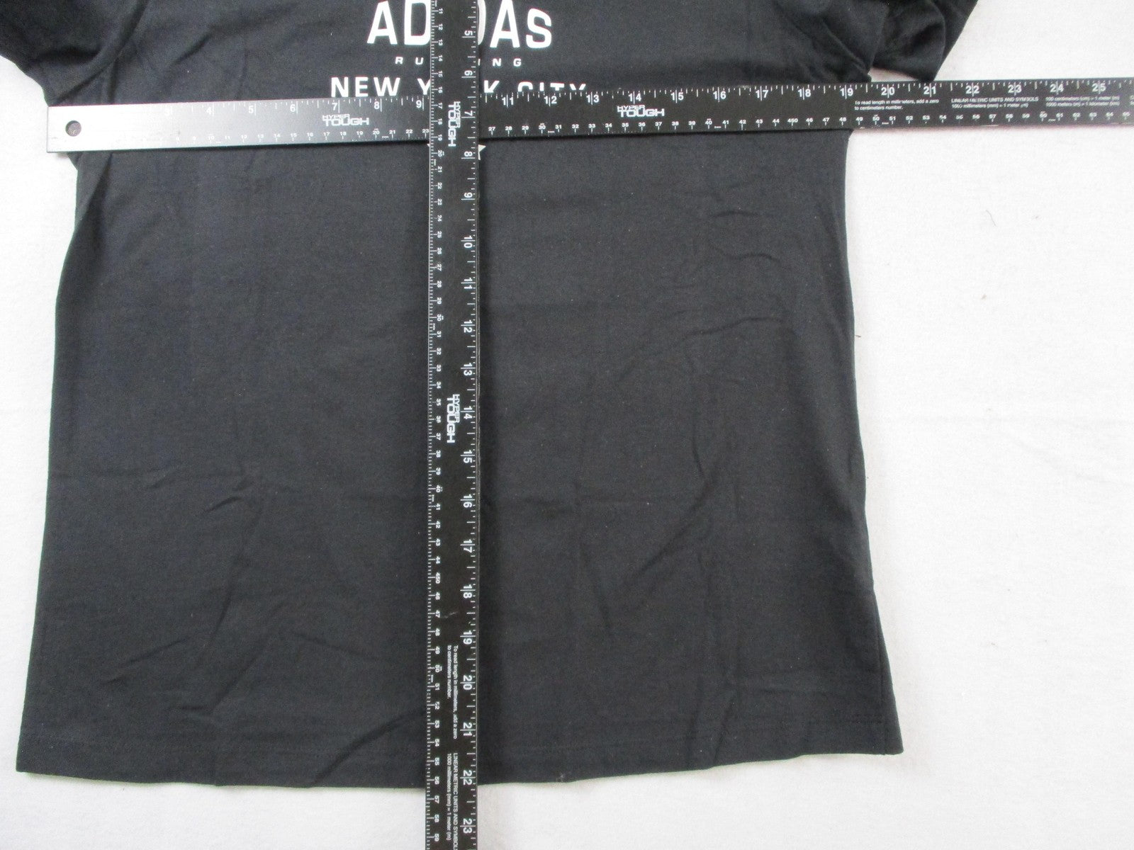 Adidas Running Shirt Womens M Black New York City Graphic Tee 136413654