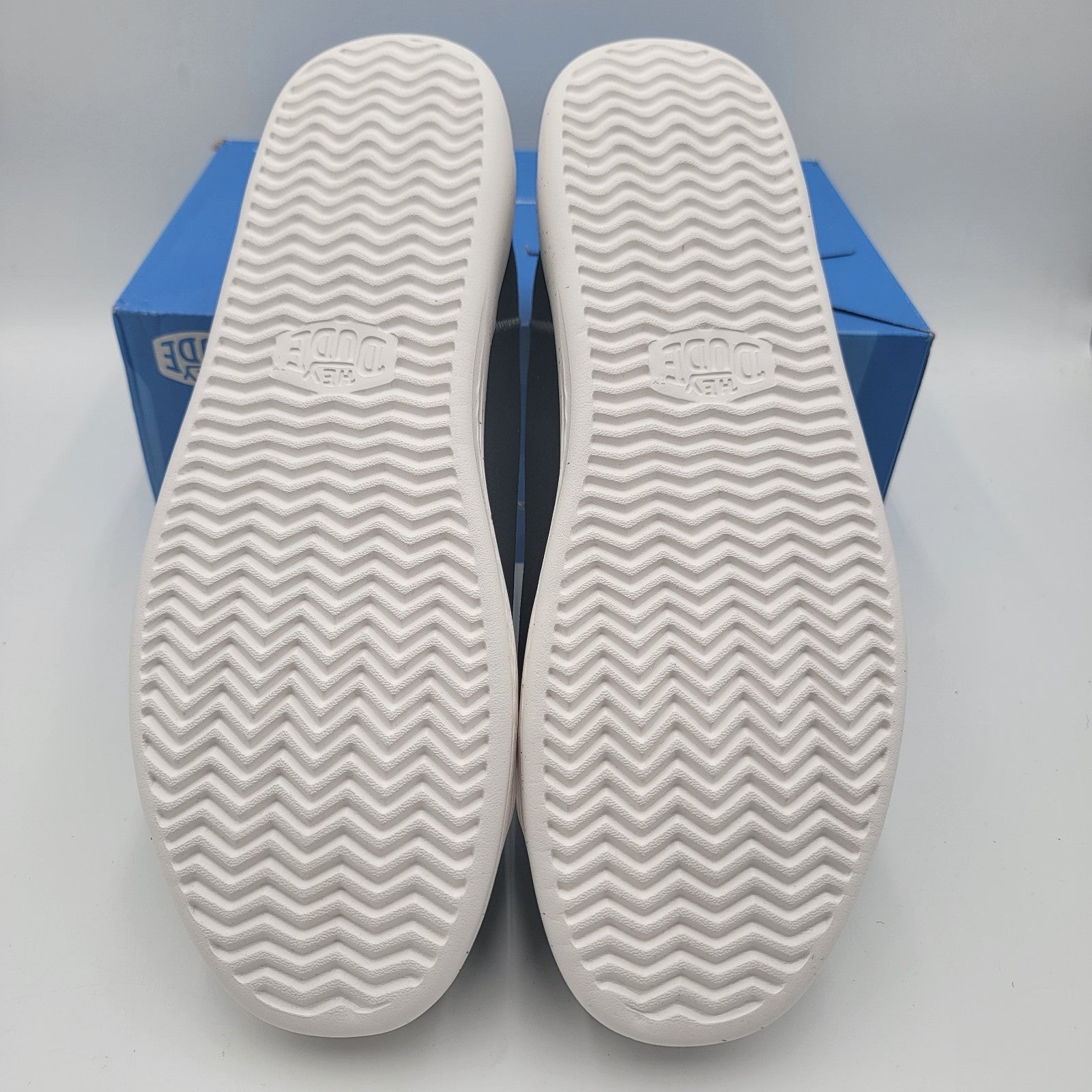Hey Dude Cody M Sport Mesh Black White Sz 15 Mens Sneakers Casual Shoes NIB3